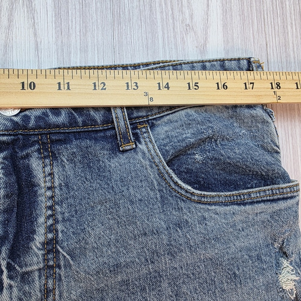 Pilcro Letterpress Anthropologie Women's Size 31 Distressed Denim Jeans Grunge - Picture 13 of 16